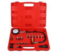 SIXTOL MECHANIC ENGINE TESTER 21 | Comprobador de compresión para motor diésel | 21 unidades | 0-1000 PSI