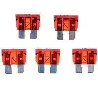 SIXTOL MECHANIC FUSE SET 10A | Juego de fusibles mecánicos | 10 A | 100 fusibles estándar | para coches, autocaravanas, motocicletas