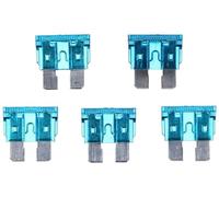 SIXTOL Juego de fusibles mecánicos, 15 A, 15 A, 100 fusibles estándar, para coches, autocaravanas, motocicletas