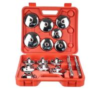 SIXTOL Mechanic Oil Wrench 16 - Juego de Tapones de Filtro de Aceite (16 Piezas)