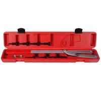 SIXTOL Mechanic Pulley Set 11 | Juego 11 Piezas para tensado de poleas | Herramienta de Acero Resistente | con maletín de Transporte