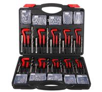 SIXTOL MECHANIC THREAD SET 261 | Juego de reparación de roscas | M5 - M12 | 1/4UNC - 1/2UNC | 261 piezas