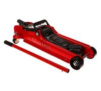 SIXTOL SX Jack Gato hidráulico móvil Perfil bajo | para el Cambio de Ruedas de Coche | sobre Ruedas (2,5T)