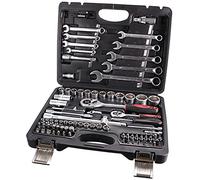 SIXTOL TOOL SET 82 - Juego de 82 Gola en maletín | trinquete de 1/4" y 1/2" | cierre de metal