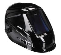 SIXTOL WELDING MASK PRO VIEW | Casco de soldadura solar con oscurecimiento automático y amplio campo de visión | función de lijado | sombra ancha 5-9/9-13 | para TIG MIG ARC