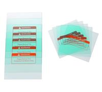 SIXTOL WELDING MASK PRO VIEW | Vidrios protectores de repuesto | Juego de 10 | 5 internos + 5 externos | Cristales para casco de soldadura