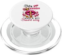 Sixty Sassy and a bit Smart Assy 60th Birthday Women Mom PopSockets PopGrip para MagSafe