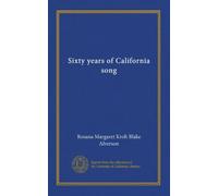 Sixty years of California song
