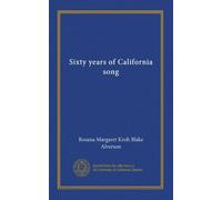 Sixty years of California song