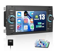 SIXWIN 1+32G Android 13 Radio Coche para Ford C-MAX/Galaxy/Connect/Fiesta/S-MAX con Mirror Link, 7 Pulgadas Pantalla Táctil con WiFi/GPS/Bluetooth/USB/FM