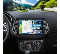 SIXWIN 2+64G Android 13 Radio Coche para Jeep Compass 2017-2019 con CarPlay&Android Auto&Mirrorlink,10.1 Pulgadas Pantalla Táctil con Bluetooth/WiFi/GPS/FM/RDS/USB con Cámara Trasera
