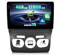 SIXWIN 4+128G Android 15 Radio de Coche para Citroën C4L C4 DS4 2013-2017 con In-Cell Pantalla 10.1'' HD,Wireless CarPlay/Android Auto, WiFi/GPS,Mirror Link, Bluetooth 5.0,FM/RDS Radio con Cámara
