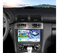 SIXWIN 6+128G 8-Core Android 15 Radio Coche para Mercedes Benz C Klasse W203 W209 C180 C200 2005-2009 con CarPlay Android Auto DSP, 9 Pulgadas Pantalla Táctil,1280 * 720,con GPS WiFi Bluetooth FM RDS