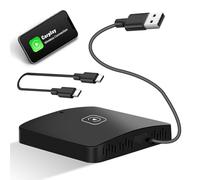 SIXWIN Adaptador Inalámbrico CarPlay Wireless Adapter,Convierte CarPlay Cableado de Fábrica a Plug-and-Play Inalámbrico(P2)