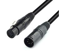 SiYear - Cable macho DMX-512 XLR de 5 pines a hembra XLR de 5 pines
