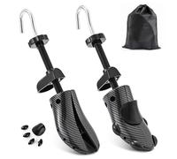 Siyecioa 1 Par Hormas para Zapatos Hombre Mujer, Ensanchador de Zapatos, Horma para Zapatos, Justable Longitud y Anchura, Hormas Zapatos Mujer Hombre (negro, EU 35-41)