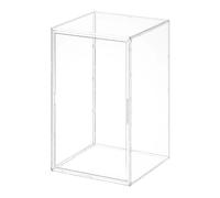 Siyecioa Vitrinas para Colecciones, Vitrina Cristal Expositora, Caja Exhibición Acrílico Transparente Grande, Vitrina de Muñecas con Puerta para Zimomo I Grande Labubu Muñeco (60×36×36cm)