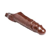 Size Matters Funda para Fortalecer el Pene Muy Ancha Color Marrón - 270 gr