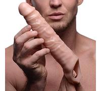 Size Matters Manga Extensor de Pene Con Nubes Piel Ligera - 1 unidad