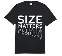 Size Matters Weapon Knight Medieval Jousting REN Faire Divertido Comfort Colors Adult Heavyweight T-Shirt