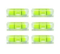 SIZIKJXGHWYI 6 marcos pequeños de nivel de burbuja para colgar murales de 10 x 10 x 29 mm, mini cuadrado, nivel de burbuja, niveles para colgar imágenes, instrumentos de medición, herramientas de