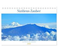 Siziliens Zauber - Von Palermo bis Taormina (Tischkalender 2026 DIN A5 quer), CALVENDO Monatskalender: Entdecke das strahlende Herz des Mittelmeers.