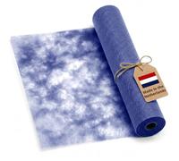 Sizocloud® Camino de mesa de fieltro The Original from Holland 1 rollo azul oscuro 30 cm x 25 metros decoración decoración
