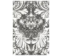 Sizzix 3-D Texture Fades Carpeta en relieve Damask de Tim Holtz, 665733