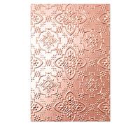 Sizzix 3-D Textured Impressions Embossing Folder Motivo Ornamental de Kath Breen, 665752, Papel, Multicolor, One Size