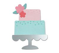 Sizzix 665095 Troquel Bigz diseño de Pastel de Alexis Trimble Cutting Dies, Papel y Madera, Multicolor, Talla única