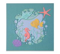 Sizzix 665190 - Set de Troqueles Thinlits 9PK Ocean Scene by Olivia Rose