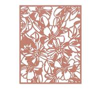 Sizzix 665203 Troquel Thinlits diseño Floral de Tim Holtz Talla única Cutting Dies, Plástico Papel, Multicolor