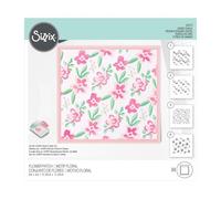 Sizzix Alexis Trimble - Plantillas en capas, 4 unidades, diseño de flores