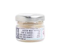 Sizzix Effectz Luster Wax, Color Marfil, 20 ml | 666173 | Cera metálica para Manualidades, álbumes de Recortes, Tarjetas y más, Ivory, One Size