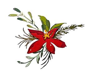 Sizzix Juego de Troqueles Thinlits, Paquete de 8 Pinceladas navideñas #3 por Tim Holtz | 666067 | Capítulo 4 2022 Wafer, Grey, One Size