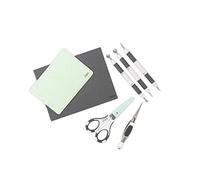 Sizzix Kit escultura de papel para álbumes y tarjetas – 10 piezas multicolor (plástico y metal)