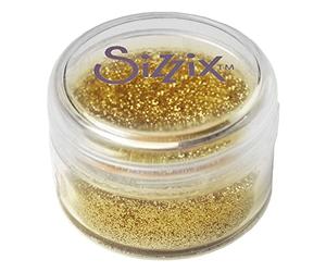 Sizzix Making Essential Purpurina Fina Biodegradable, Oro (Banana Blast), 12 g