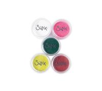 Sizzix Making Essentials Polvo de Repujado Opaco, Multicolor (Festive), 5 x 12 g