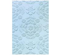 Sizzix ML Textured Impressions - Carpeta de estampado floral de damasco por Eileen Hull