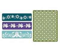 Sizzix No.6 Christmas Textured Impressions Embossing by Sizzix