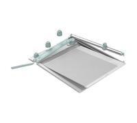 Sizzix Tabla de puntuación y Recortadora (30 cm x 30 cm) | Herramienta para Crear Sobres, Cajas tridimensionales, Recortar y medir | 665797, Mint/White, One Size