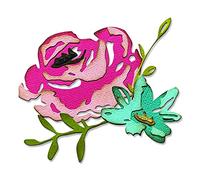 Sizzix Thinlits Die Set 4PK Brushstroke Flowers #4 de Tim Holtz | 665849 |Capítulo 2 2022