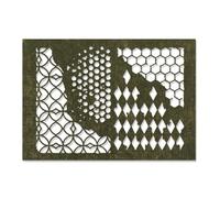 Sizzix Set de Troqueles Thinlits 18 pzas 664751 Participante Trato de Tim Holtz, Truco o Treater, Talla única