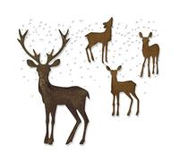 Sizzix Thinlits Troqueles 5PK Las maravillas de invierno