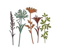 Sizzix Thinlits Troqueles 5PK Tallos de flores silvestres #2