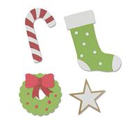 Sizzix Troquel Bigz 664592 Elementos estacionales de Kath Breen