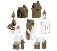 Sizzix Village Collection by Tim Holtz, 665564, multicolor, talla única