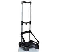 Seven Trolley para mochila, para adolescentes, niñas y niños, para mochilas Seven & SJ, diseño italiano, Negro