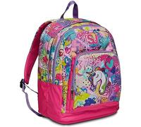 SJ Gang Mochila escolar Advanced - Unicornio - Doble compartimento rosa niña, Rosa, Talla única, Fantasía