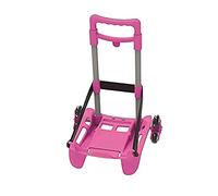 SJ GANG STYLE JAM GANG Be Box 3 Ruote - Seven Carrello Trolley Portazaino Blocca Zaino Rosa Be Box Trolley 3 Ruedas, Unisex - Niños, Fucsia